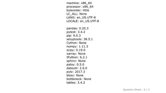Pandas : 'DataFrame' object has no attribute 'isna'