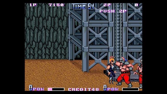 Double Dragon II - The revenge (ARCADE) - Прохождение на аркадном автомате (MAME) смотреть онлайн