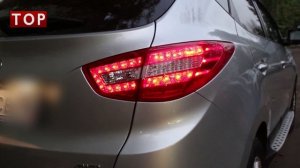 Задние светодиодные фонари Hyundai ix35  - Тюнинг Мерседес Стайл - Красные
