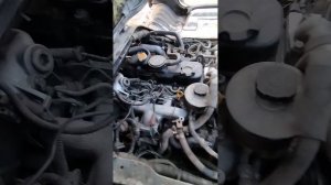 Работа двигателя Nissan TD27T