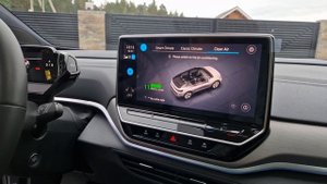 VW ID4 Crozz 2022 Обзор и настройка климата. Программирование климата по таймеру.