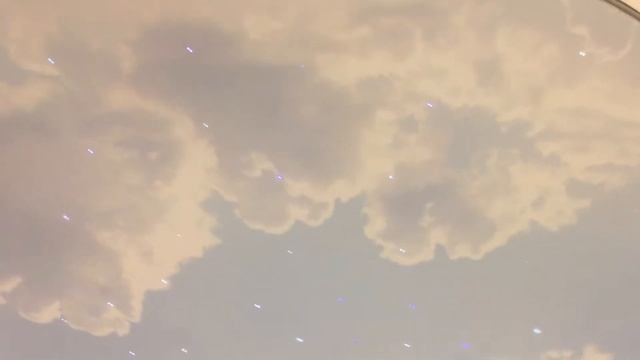 Потолок ПВХ , небо со звёздами . смотреть онлайн