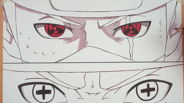 Drawing Kakashi, Naruto, Sasuke and Sakura [NARUTO] смотреть онлайн