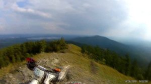 Эндуро покатушки. Подъем на гору Егоза