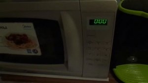 Звуковой  сигнал микроволновой печи Midea (Беларусь) с сенсорной панелью