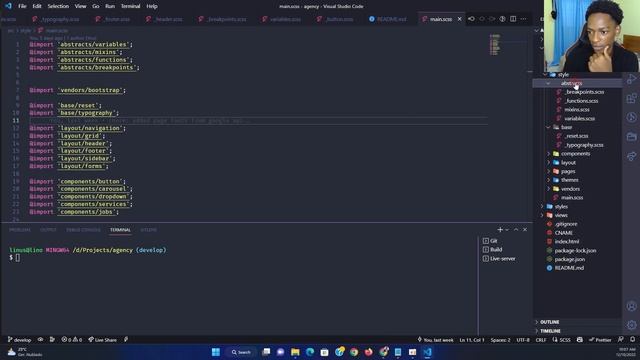 Um projeto completo usando HTML CSS e SASS PARA UMA AGENCIA смотреть онлайн