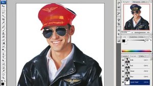 Фотошоп урок "наложение на слой"