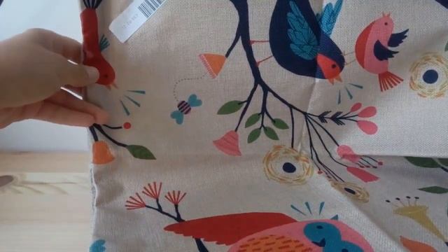 Видео обзор: Декоративная наволочка с Али Экспресс смотреть онлайн