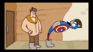 Капитан америка против русского богатыря