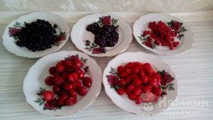 Компот из свежемороженых ягод