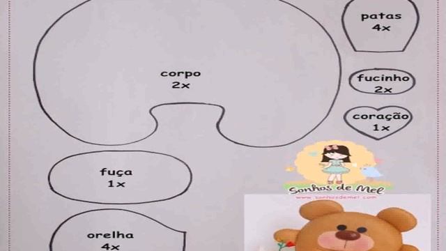 мягкие игрушки своими руками выкройки