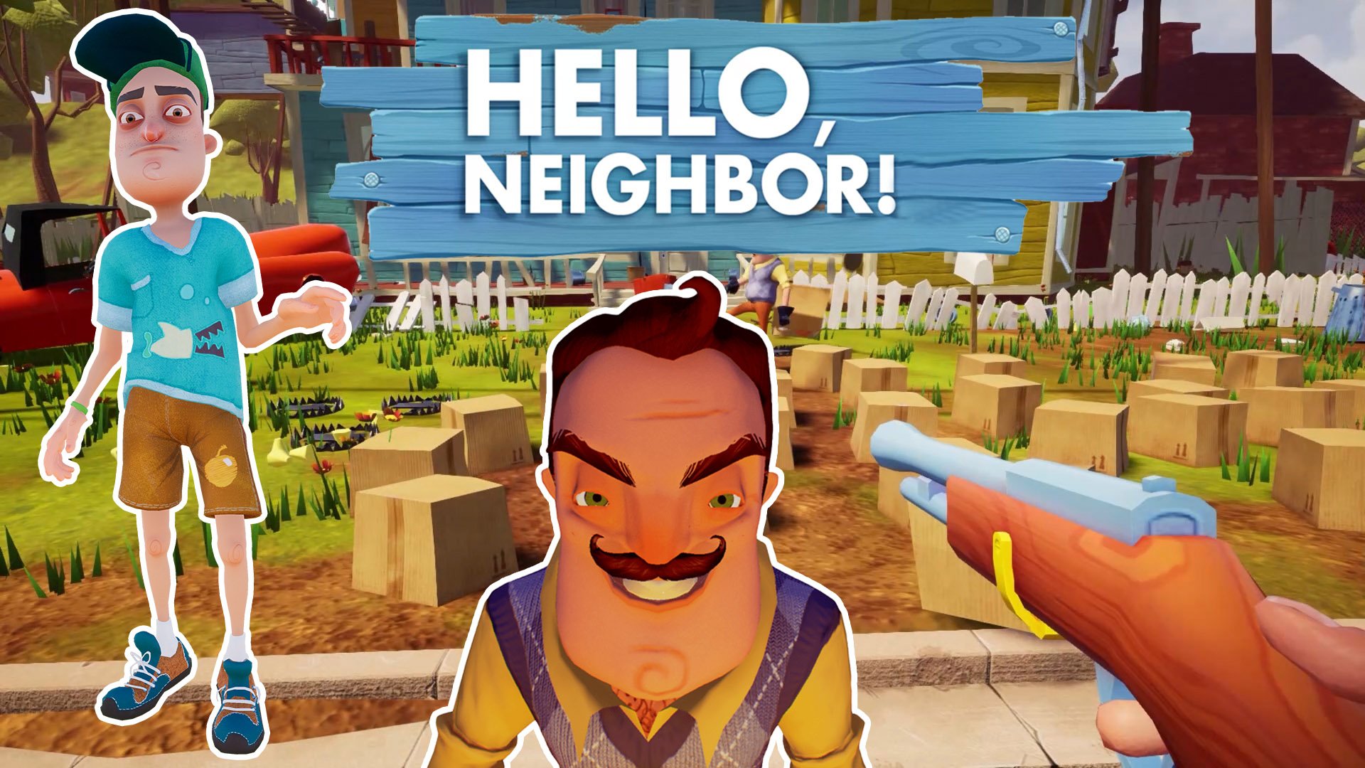 Издеваюсь над Соседом в Hello Neighbor| Hello Neighbor Let's Play #9