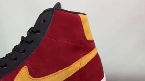 nike blazer mid dorothy gaters black team red university gold flax 2020 newest cu6442 001