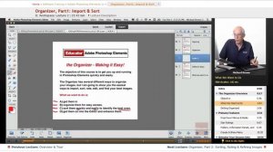 "Organizer: Import & Sort" | Adobe Photoshop Elements 11 with Educator.com
