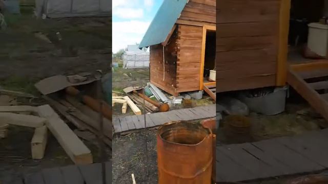 Дом из бруса 100*150 часть2 смотреть онлайн