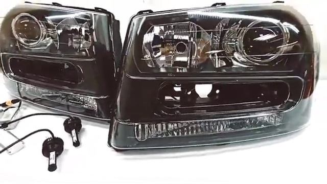 Chevrolet TrailBlazer светодиодный комплект фар смотреть онлайн