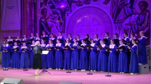 Выступление хора "Сольба" на закрытии XXX юбилейных Международных образовательных чтений