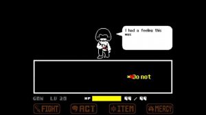 Undertale No More Deals Pacifist Route NO HIT + Explanation/Guide