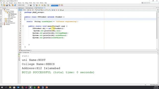 21.1 Java Inheritance with Practical Examples | Parent class | Child Class  [07-01-2021]