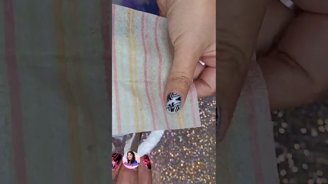 Frasco decorado decoupage reciclaje