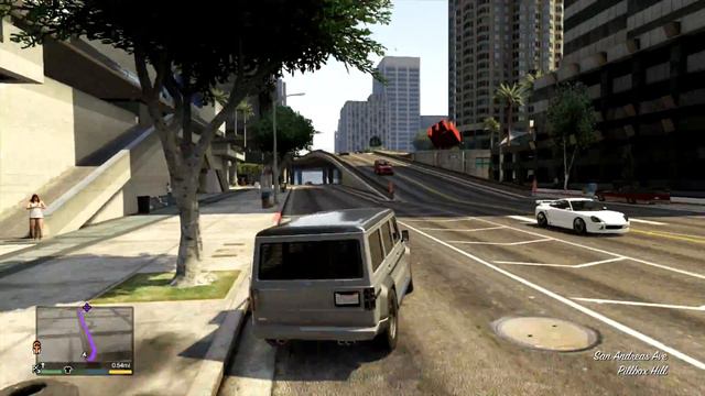 Grand Theft Auto V - Benefactor Dubsta Test Drive смотреть онлайн