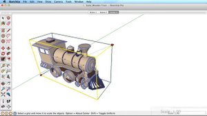 Урок 11. Быстрый старт работы в SketchUp. Инструмент Scale.