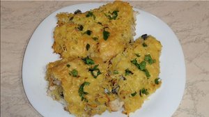 Куриные отбивные запечённые с грибами, картофелем и сыром
