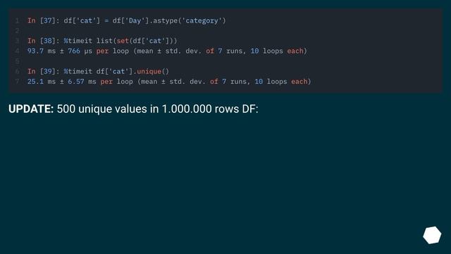 series.unique vs list of set - performance смотреть онлайн