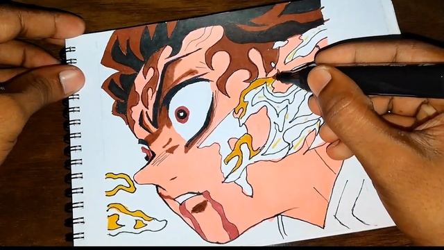 How To Draw Tanjiro Kamado - Kimetsu No Yaiba ! #tanjiro #tanjirokamado #demonslayer смотреть онлайн