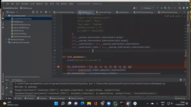 Database   connect rebuild data dump data