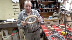 Простой и доступный бандаж, на колесо  ленточной пилы.