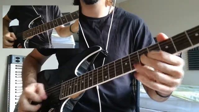 Sylosis - Dystopia | Guitar Solo Cover смотреть онлайн