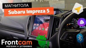 Магнитола Canbox H-Line 5623 для Subaru Impreza 5 на ANDROID в стиле Тесла