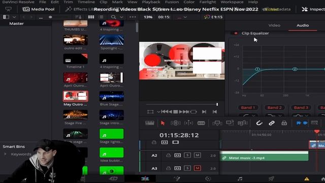 Davinci Resolve How to Fix High Bass Noise in Your Video  EQ Settings and Adjustments in Davinci
