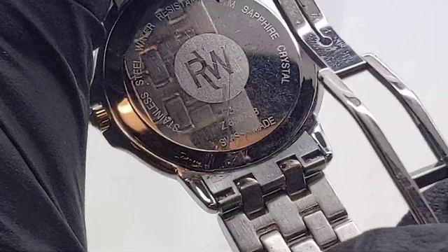 Raymond WEIL Men's Tango two tone Roman Numeral indices Date смотреть онлайн