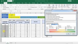 Power bi bangle Excel conditional formatting P 2 (Format all cells based on their values)