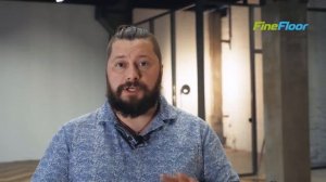 Укладка виниловой плитки на клей Fine Flex - английская елка