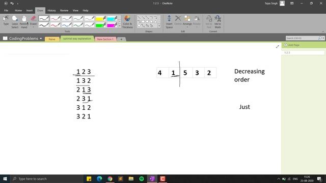 Next Permutation | Interview Question | Leetcode 31 | C++ | Python смотреть онлайн