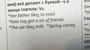 Буква S в конце английских слов