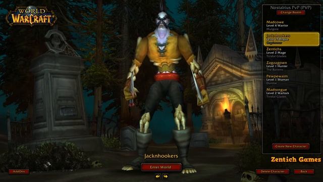 [Vanilla WoW 1.12 | 2006] Как увеличить память для аддонов смотреть онлайн