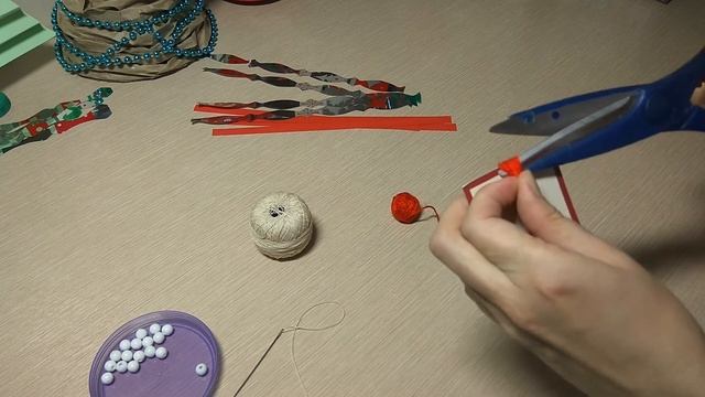 Бумажная гофроёлка и шарик-фонарик| Простой DIY смотреть онлайн