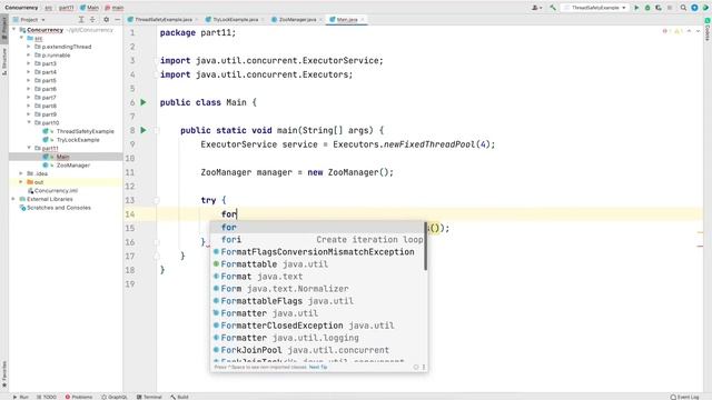 Part 11 - Concurrency - Cyclic Barrier (Multithreading in Java) Java Certification 1Z0-819 смотреть онлайн