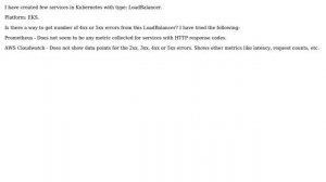 DevOps & SysAdmins: Monitoring EKS Kubernetes LoadBalancer service Type