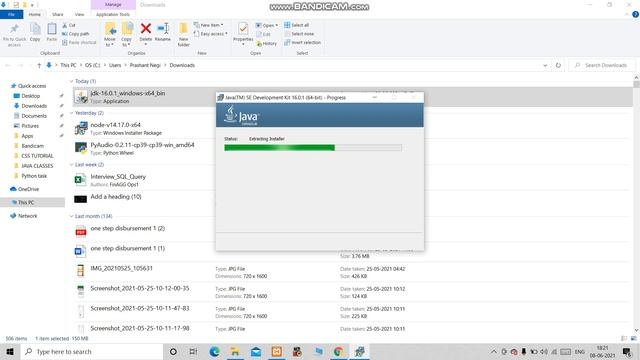 How to install java jdk 16 latest version of Java 2021 | step by step | In Hindi| By Prashant Negi смотреть онлайн