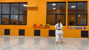 Кихон на 1 кю (Аттестация РОО ДКТК Бусидо) по каратэ Фудокан