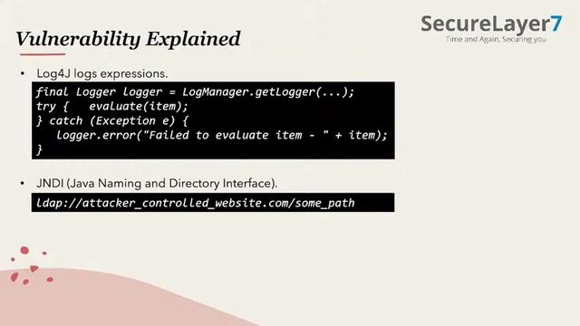 Webinar - Understanding and Mitigating the Log4j Vulnerability смотреть онлайн