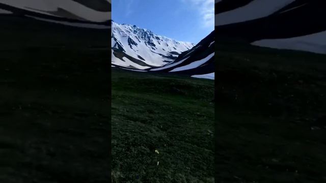 не вероятно красивые луга и горы Дагестана