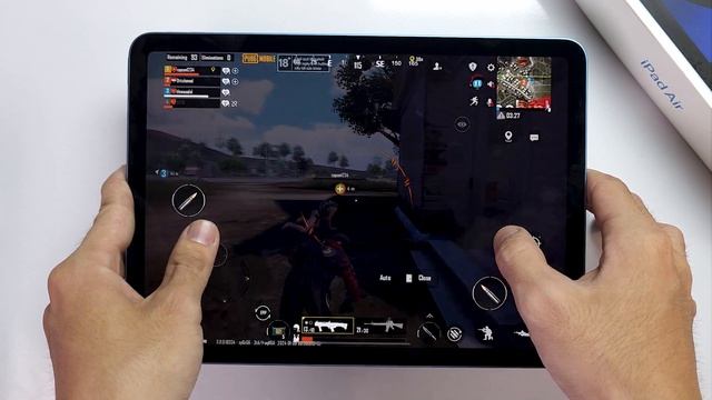 iPad Air 5 M1 2024 Gaming test PUBG Mobile | Apple M1, 8GB RAM