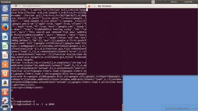 Learning Linux | Networking And Security || 09. Using Netcat смотреть онлайн