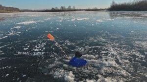 Рыбалка на щуку зимой В первый лёд